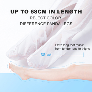 Masker Kaki Pemutih Berkualitas Tinggi dengan Niacinamide, Masker Kaki Pemutih Susu Kambing untuk Warna Kulit Merata seperti Spa - Product Image 3