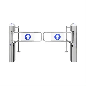 6 полюсов системы безопасности контроля доступа скорость турникета вход в супермаркет двойные распашные ворота