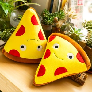 Coussin en peluche amusant Frites et Burger, Grande <span class=keywords><strong>Pizza</strong></span>, Poupée d'aide au sommeil, Cadeau d'anniversaire pour enfants - Product Image 4
