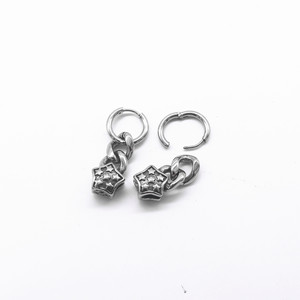 yunnique Hoop <b>Earrings</b> Star Shape Titanium Steel Geometric Design Fashion <b>Cuff</b> <b>Earrings</b> - Product Image 3
