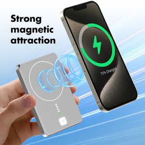 แบตสำรองแม่เหล็กไร้สาย 5000mAh พร้อมหน้าจอ E-Ink, ชาร์จเร็ว 22.5W แบบพกพา - Product Image 2