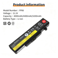 Batterie d'ordinateur portable OEM E430 75+ pour LENO VO Y480 Y485 Y580 E49 E430 E435 E530 E531 G510, batteries numériques pour ordinateur portable