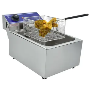 home electric fryer home temperature control/ fryer pot /commercial industrial chicken pressure chip electric deep fryers