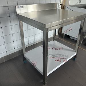 Victory Malaysia Mesa de centro comercial de acero inoxidable Banco inox Equipo de panadería en hoteles y restaurantes - Product Image 3