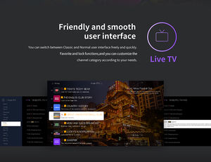 Tv box usine future app utocin Allwinner H616 2GB 8GB 4K lecteur multimédia Qtv X5 Q android smart tv box x5 qtv TV BOX 5G wifi - Product Image 2