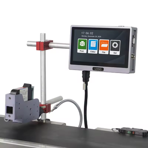 एकल सिर ऑनलाइन स्याही जेट कोडिंग मशीन स्वचालित बैच कॉडर इंकजेट प्रिंटर समाप्ति तिथि बोतल कार्टन बॉक्स टिज - Product Image 6