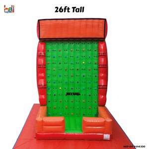 Murs d'escalade gonflables géants pour l'extérieur, <span class=keywords><strong>jeux</strong></span> d'escalade pour enfants, matériau PVC commercial - Product Image 1
