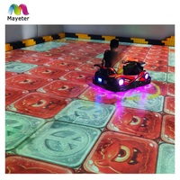 Nouveau jeu de course de karting immersif commercial Mayeter avec projecteur pour batailles multijoueurs en salle de jeux intérieure