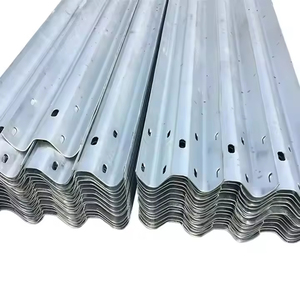 Hot <b>dip</b> galvanized W beam highway guardrail customized steel plate traffic anti-collision guardrail ASTM ce certification can be - Product Image 3