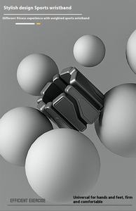 Banda de Arena de Silicona con Peso para Muñeca y Tobillo, Equipo de Fitness con Peso Ajustable para Entrenamiento de Running y Natación - Product Image 5