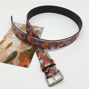 Cinturón con Estampado de Pintura al Óleo de la Última Cena, Estilo Vintage, Cintura Alta, Unisex, Moda Urbana - Product Image 5