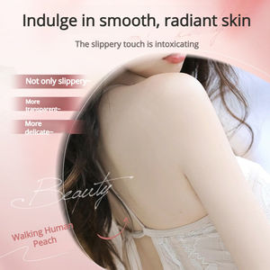 Gommage à la pêche doux, nettoyant exfoliant pour le visage <span class=keywords><strong>et</strong></span> le corps, nettoyage en profondeur, gommage corporel à grains fins pour éliminer les points noirs <span class=keywords><strong>et</strong></span> les peaux mortes - Product Image 3