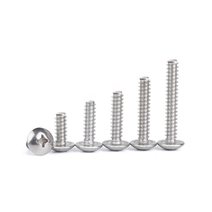M2 M2.3 M2.6 M3 M3.5 M4 M5 M6 Stainless Steel Phillips Mushroom Head Undercut Thread Forming Rolling <b>Screws</b> - Product Image 6