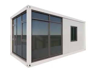 โมเดิร์นโมดูลาร์มินิ 3 ห้องนอนสํานักงานหรูหราจัดส่งจัดเก็บบ้านสําเร็จรูปคอนเทนเนอร์สําหรับขาย - Product Image 1