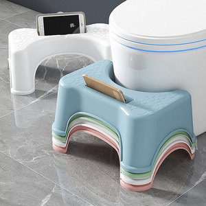 Low Price Kids Squatty Potty Custom Squating Toilet <strong>Stool</strong> Plastic Modern <strong>Bathroom</strong> <strong>Storage</strong> Foot <strong>Stool</strong> with Customizable Color - Product Image 1