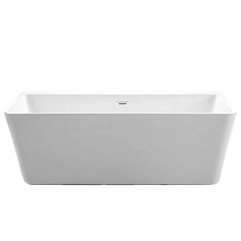 CICCO CH5203 Factory directly Sale portable bathtub for adults Solid Surface Bathtub with faucet Bathroom Freestanding Bathtub