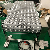Système de convoyeur à bande modulaire multifonctionnel à rouleaux et à friction avec architecture compatible série 400
