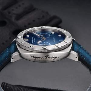 2024 Fashion PAGANI 1767 Fashion <b>Clock</b> <b>Hands</b> Man Luminous Waterproof Nylon Strap Watch for Man Automatic Mechanical Watches Male - Product Image 4