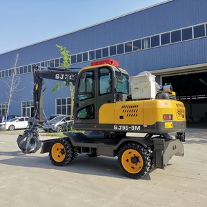 Escavatore Gommato da 7,6 Tonnellate con Motore Conforme allo Standard EPA per il Rispetto Ambientale, Alta Adattabilità - Product Image 1