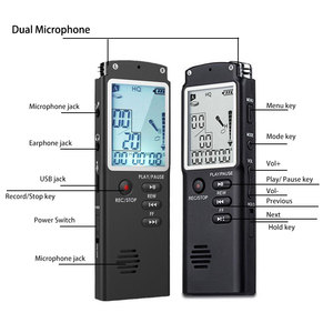 Mini Grabadora Never Miss a <span class=keywords><strong>Word</strong></span> Again con Sonido Nítido, Incluso en Lugares Ruidosos. - Product Image 4