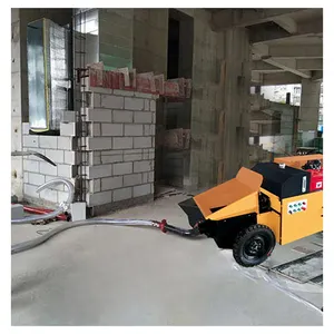 Mini dizel beton pompası kamyonu beton mikser pompa