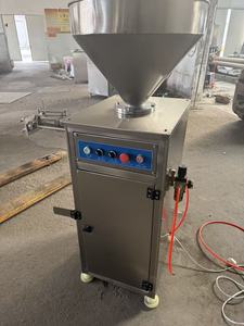 Nueva Máquina Neumática de Llenado de Salchichas GQD30, 4 Tubos, Acero Inoxidable de Grado Alimenticio, 220V Monofásica, Uso Industrial, 500kg/h - Product Image 5