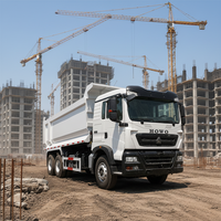 Восстановленный самосвал Howo NX 6x4, 371 л.с., двигатель Weichai, полный комплект запчастей для горнодобывающей и логистической техники