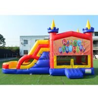 Château gonflable commercial personnalisé, combo de saut gonflable, maison gonflable extérieure pour location de fête, vente en gros directe usine