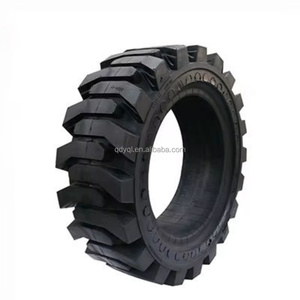 Neumático Sólido Resistente 385/65-24 para Minicargadoras y Plataformas Aéreas con Rin - Product Image 1