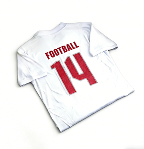 批发高复古泰国版球迷球衣复古主客场第三客场运动服男女通用短款透气速干足球服 - Product Image 1