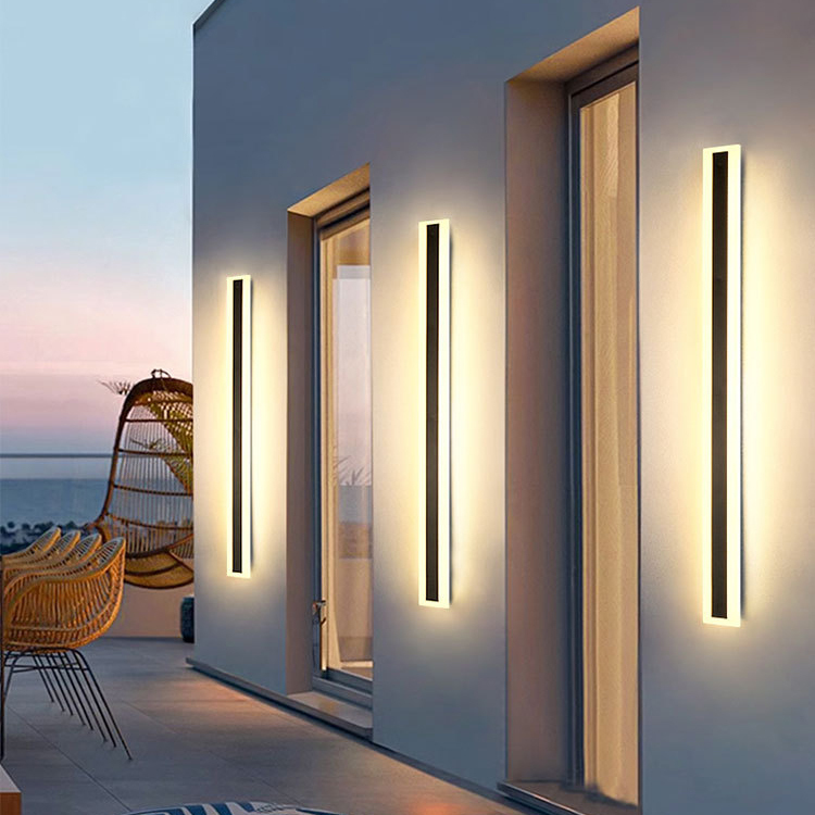 Modern LED Strip Wall Light Fixture