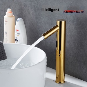 Thông Minh Hiện Đại Cảm Lưu Vực Hiệu Quả Thiết Kế Tự Động Điện Hồng Ngoại Nước Tap Cảm Biến Duy Nhất Lỗ Làm Bằng Đồng Cho Hiện Đại - Product Image 3