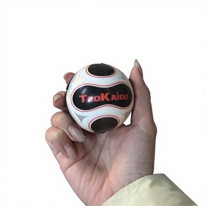 JK Großhandel PU-Material Elastischer Ball 60mm MINI Fußball-Cup Trionda 3D Fußball-Modell Spielzeug - Product Image 1