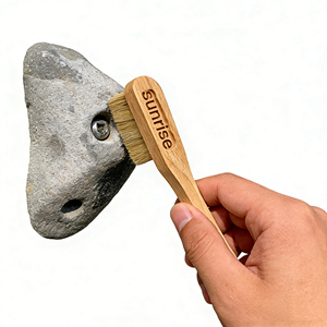 Cepillo de limpieza para escalada en roca Copfio, de madera personalizado, con mango, varios tamaños disponibles, empaquetado en <span class=keywords><strong>bolsa</strong></span> con logotipo personalizado - Product Image 4