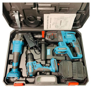 <span class=keywords><strong>Nan</strong></span> Tong <span class=keywords><strong>Bao</strong></span> Wei 21V, la mejor batería, taladro eléctrico inalámbrico, máquinas de perforación eléctrica, juego combinado de herramientas de taladro sin escobillas - Product Image 1