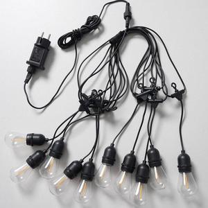 Populaire extérieur 24V S14 E26 E27 prise LED Filament ampoule guirlandes lumineuses pour Patio décorations de vacances de noël - Product Image 6