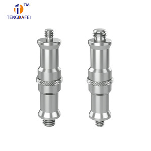 Adaptador de tornillo de aleación de aluminio TENGDAFEI de 1/4 a 3/8 para trípodes de luces de fotografía y soportes de flash - Product Image 1