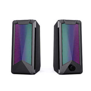 2.0 Mini RGB Lighting <b>Gaming</b> Speaker Smart Phone Home TV Theatre Computer USB Speakers <b>for</b> <b>PC</b> - Product Image 3