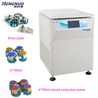 Centrifugeuse sur pied fiable 5-5R grande capacité réfrigérée haute précision 4*750ml à cuvettes carrées certifiée CE 5330xg