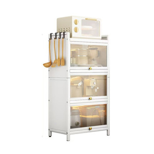 Estante de almacenamiento para cocina de 5 niveles con estante para microondas para utensilios y utensilios de cocina - Product Image 1