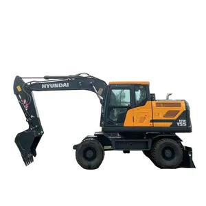 2023 Almost new Hyundai 150 wheel excavator Hyundai HW150 digger for farming working