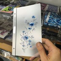 FONLYU para iPhone 17 16 15 14 13 Pro Max, Pegatinas Transparentes 3D con Relieve para la Parte Trasera del Teléfono, Película Protectora de 190*120mm para Plotter de Corte