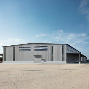 Chống cháy prefab thép đổ Công Nghiệp Kim Loại cấu trúc nhà thép cho kho - Product Image 1