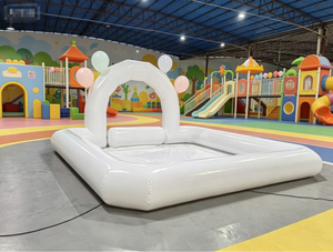 Arena Gonfiabile in PVC 13x13ft per Auto Bumper, Pista da Corsa Esterna per Parco Avventura Bambini, Noleggio Commerciale - Product Image 1