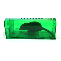 Attrape-animaux réutilisable pour l'extérieur, cage pour souris vivantes, piège à souris en plastique sans tueur
