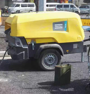 Cho <span class=keywords><strong>Atlas</strong></span> Copco xas88 DIESEL 185 CFM 100 PSI tow-phía sau nhỏ Máy nén khí 7bar cho xây dựng 380V động cơ động cơ lớn bán - Product Image 6