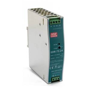 EDR-75-48แหล่งจ่ายไฟสำหรับอุตสาหกรรมรางดิน EDR-75-48 75W 48V แหล่งจ่ายไฟแบบราง1.6A - Product Image 5