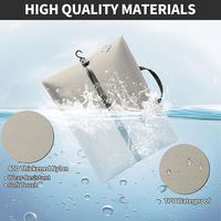 Sacs de compression à suspendre aux quatre coins, en nylon 40D imperméable TPU, pour le camping, la randonnée, les voyages, le rangement des vêtements et des bagages