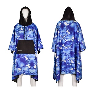 Imprimé <span class=keywords><strong>personnalisé</strong></span> adulte ou bébé enfants <span class=keywords><strong>Poncho</strong></span> à capuche Surf plage couverture à glissière <span class=keywords><strong>bain</strong></span> et plage serviette à langer pour l'été - Product Image 6