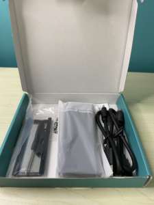 M.<span class=keywords><strong>2</strong></span> NVMe HDD Enclosure Aluminium Alloy USB-C 3.1 Gen2 PCIe SSD Caddy Kecepatan Transfer 10Gbps UASP Thunderbolt 3 Hitam - Product Image 6